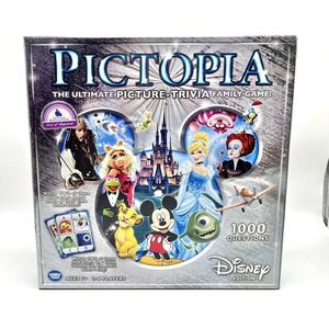 Disney Pictopia Picture Trivia Family Game 1000 Questions by Wonder Forge SEALED